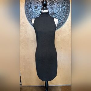 Elegant Black Sleeveless Dress